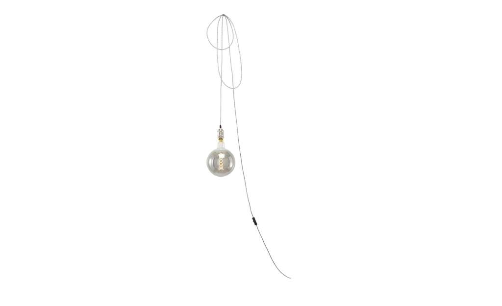 Pendelleuchte, 1-flammig, Kabel grau ¦ silber Lampen & Leuchten > Innenleuchten > Pendelleuchten - Höffner
