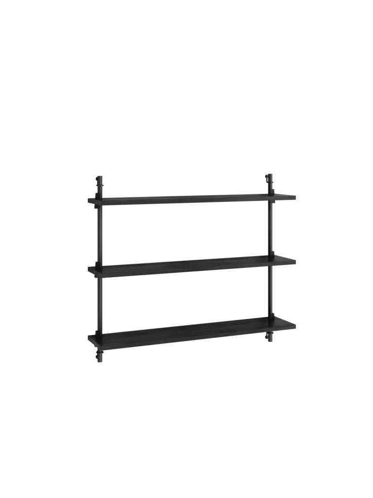 Moebe - Wall Shelving single - Black