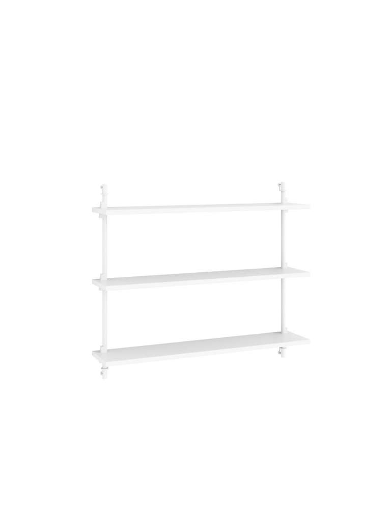 Moebe - Wall Shelving single - White