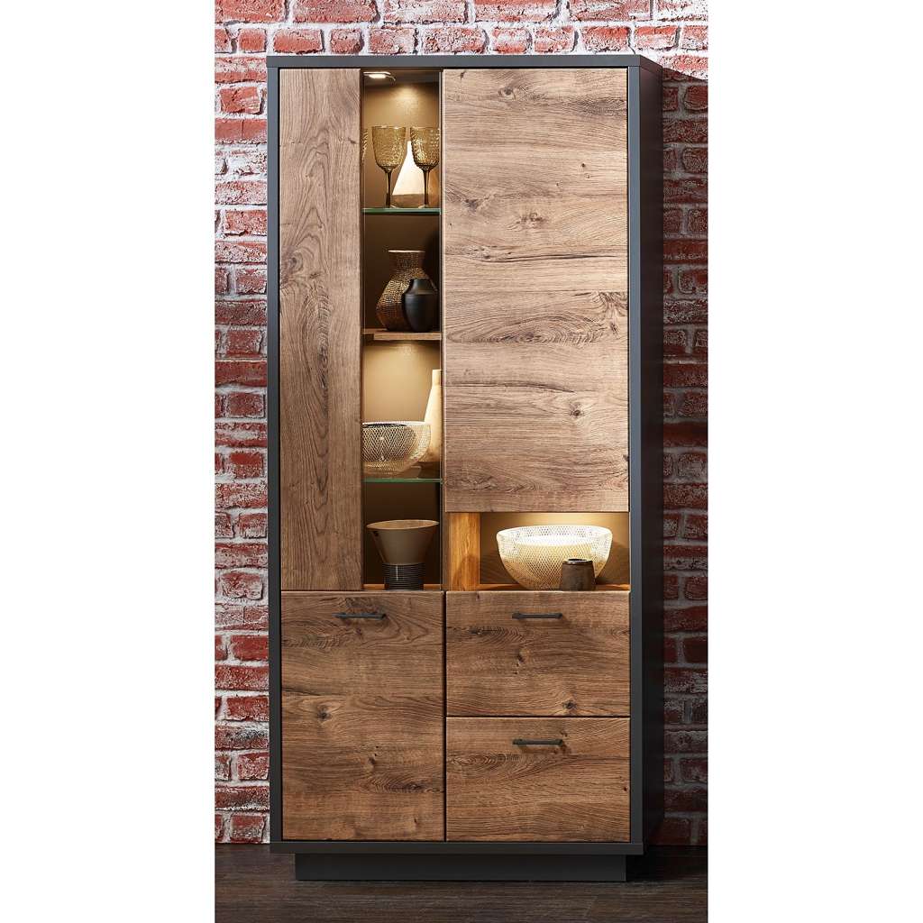 home24 Vitrinenschrank Batey