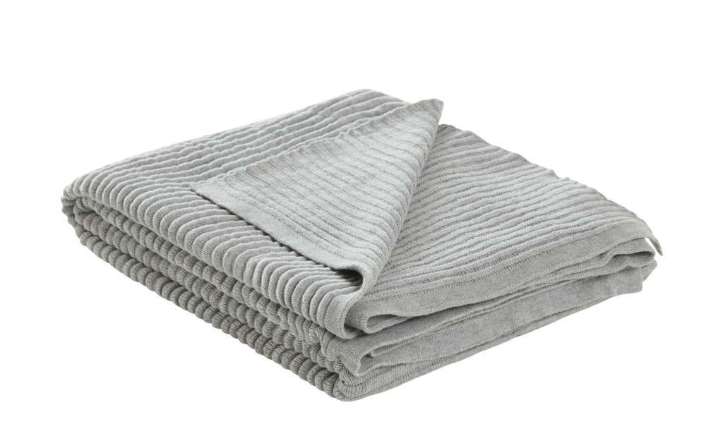Gray & Jones Wohndecke  Tierra Fuego ¦ grau ¦ 100% Baumwolle Heimtextilien > Kuscheldecken - Höffner