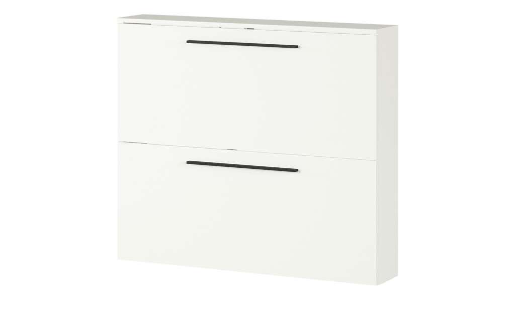 uno Schuhschrank   Harlem ¦ weiß Garderoben & Kleiderstangen > Schuhschränke - Höffner