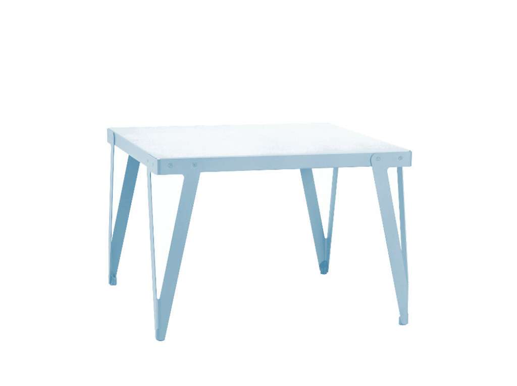 Functionals - Lloyd Esstisch 110 x 110 x 73 - hellblau - indoor