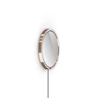 Occhio - Sfera corda Wandspiegelleuchte - rosegold - 40 cm - klar