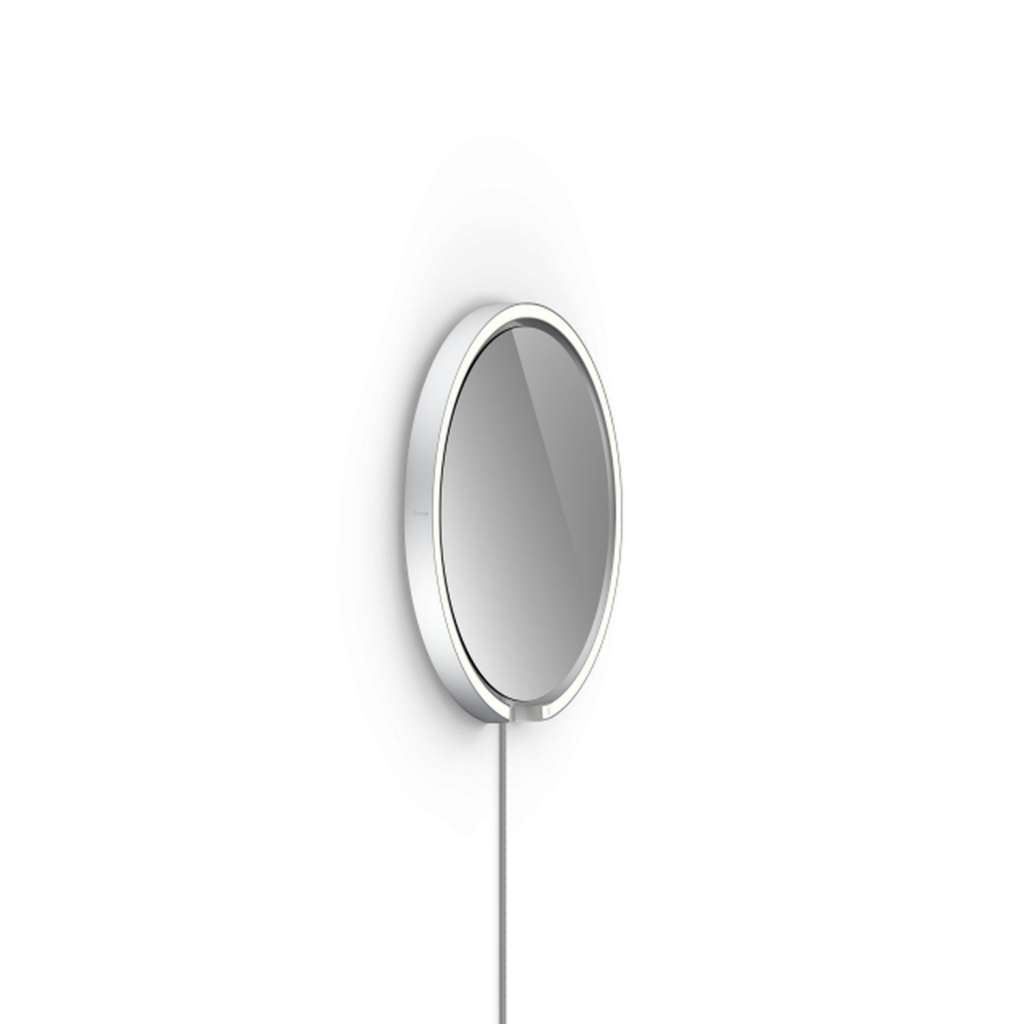 Occhio - Sfera corda Wandspiegelleuchte - silber - 40 cm - getönt