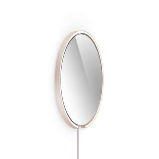 Occhio - Sfera corda Wandspiegelleuchte - mattgold - 60 cm - klar