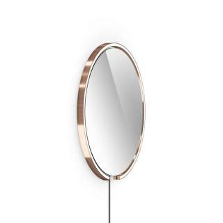 Occhio - Sfera corda Wandspiegelleuchte - rosegold - 60 cm - klar