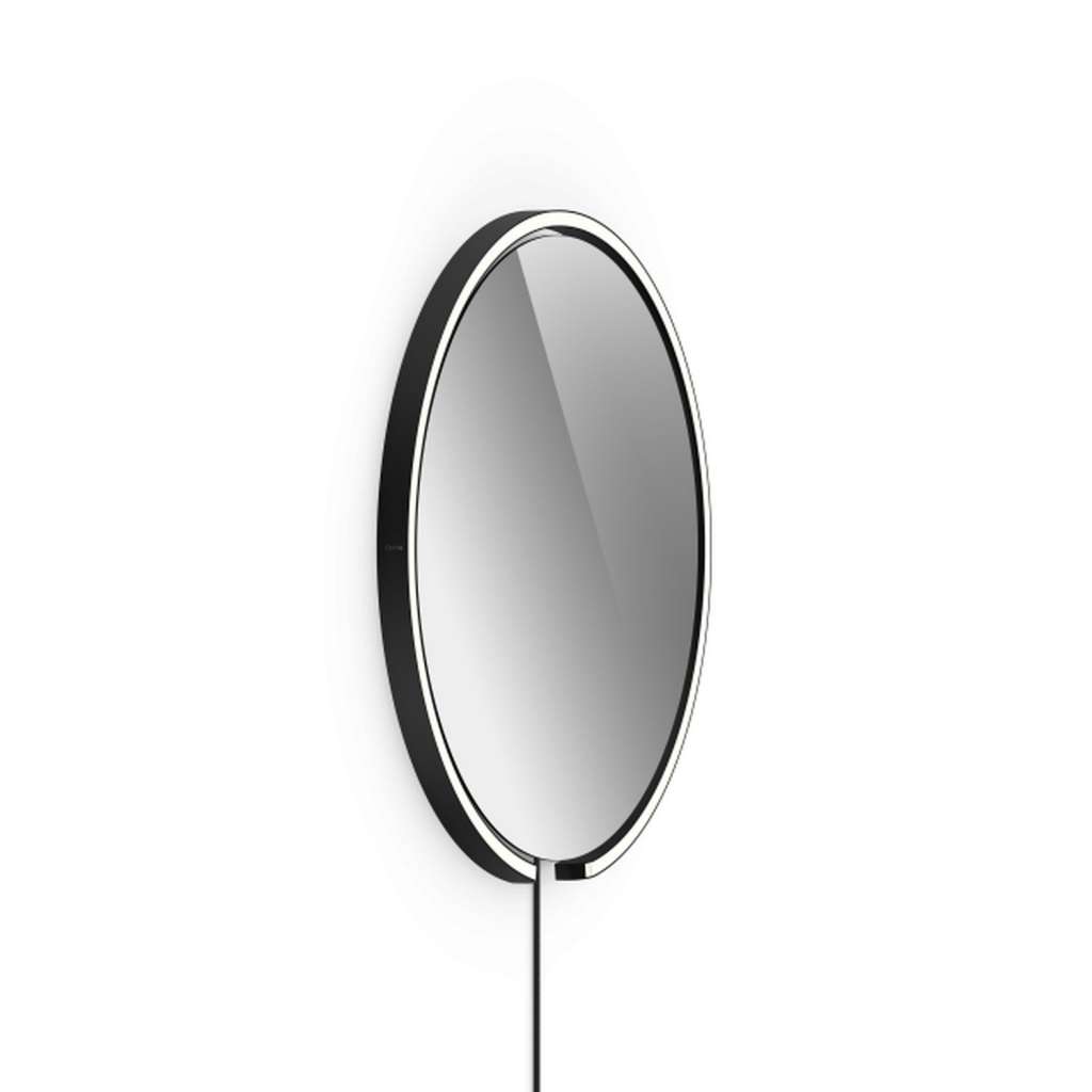 Occhio - Sfera corda Wandspiegelleuchte - schwarz matt - 60 cm - getönt