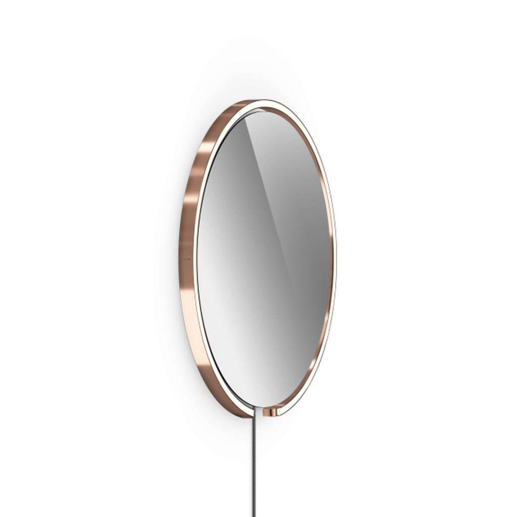 Occhio - Sfera corda Wandspiegelleuchte - rosegold - 60 cm - getönt