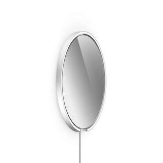 Occhio - Sfera corda Wandspiegelleuchte - silber - 60 cm - getönt