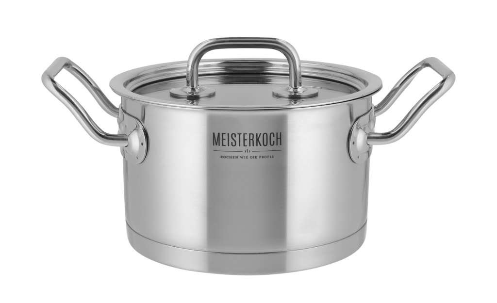 Meisterkoch Topf 16 cm  Modus ¦ silber ¦ EdelstahlØ: 16 Töpfe & Pfannen & Zubehör > Topf und Pfannen-Sets - Höffner