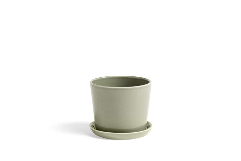 HAY - Botanical Family Blumentopf Set - dusty green - M