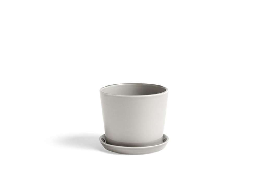 HAY - Botanical Family Blumentopf Set - light grey - M