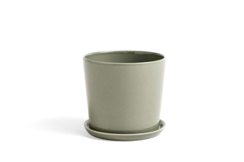 HAY - Botanical Family Blumentopf Set - dusty green - L