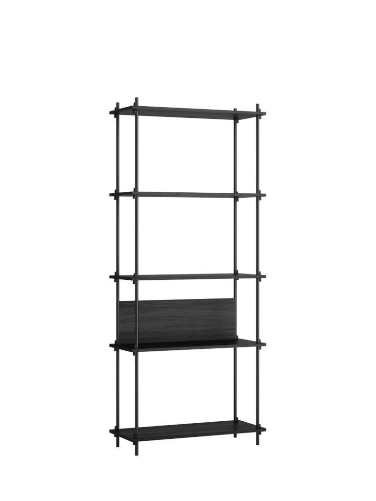 Moebe - Shelving System Set 03 - Black