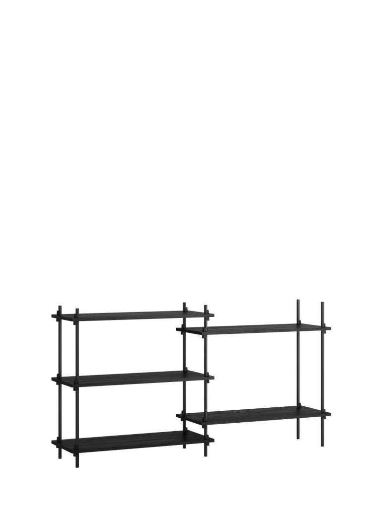 Moebe - Shelving System Set 05 - Black