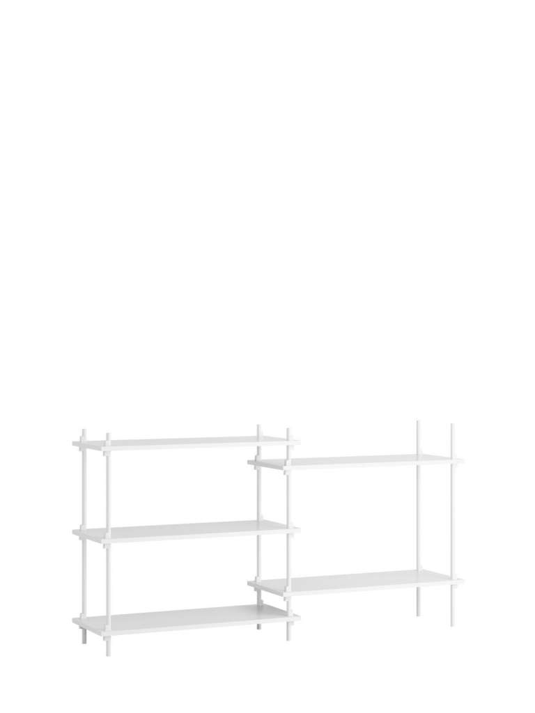 Moebe - Shelving System Set 05 - White