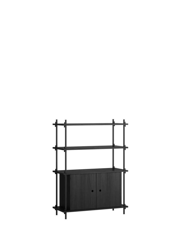 Moebe - Shelving System Set 10 - Black