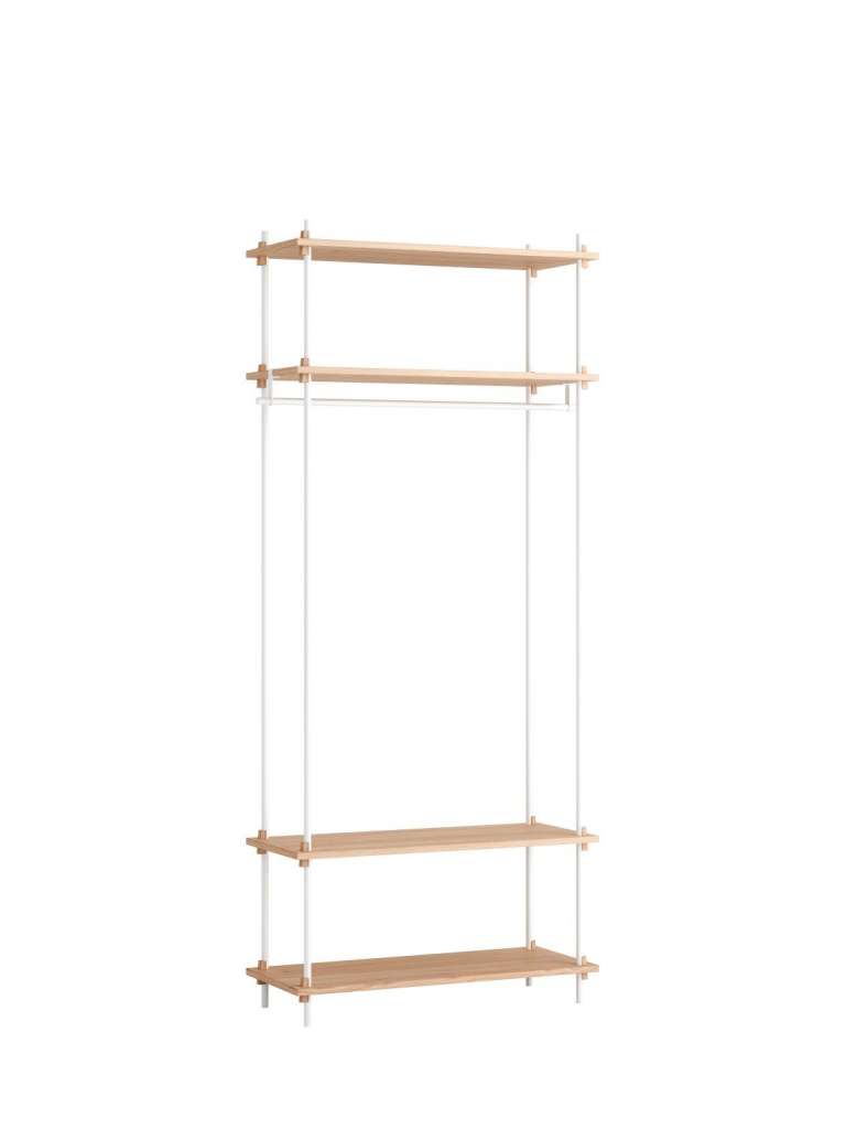 Moebe - Shelving System Set 12 - Oak, white