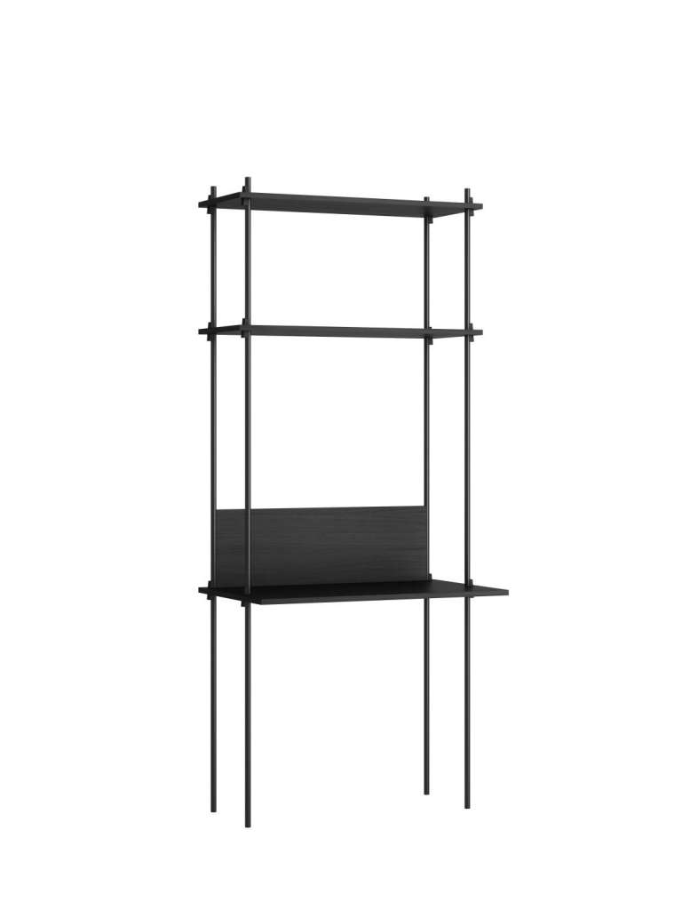 Moebe - Shelving System Set 15 - Black