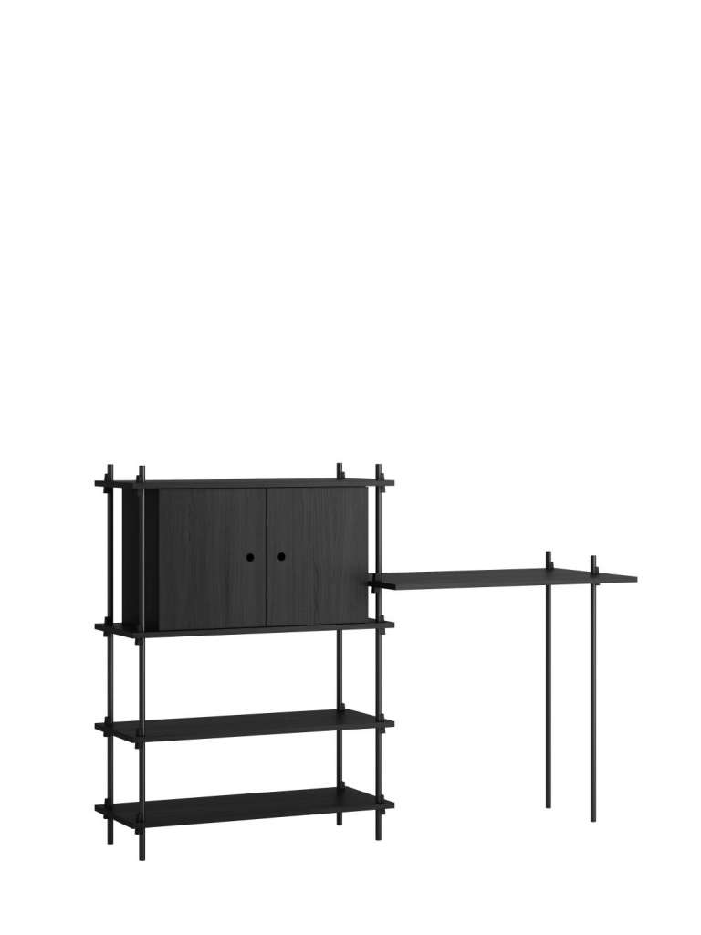 Moebe - Shelving System Set 16 - Black