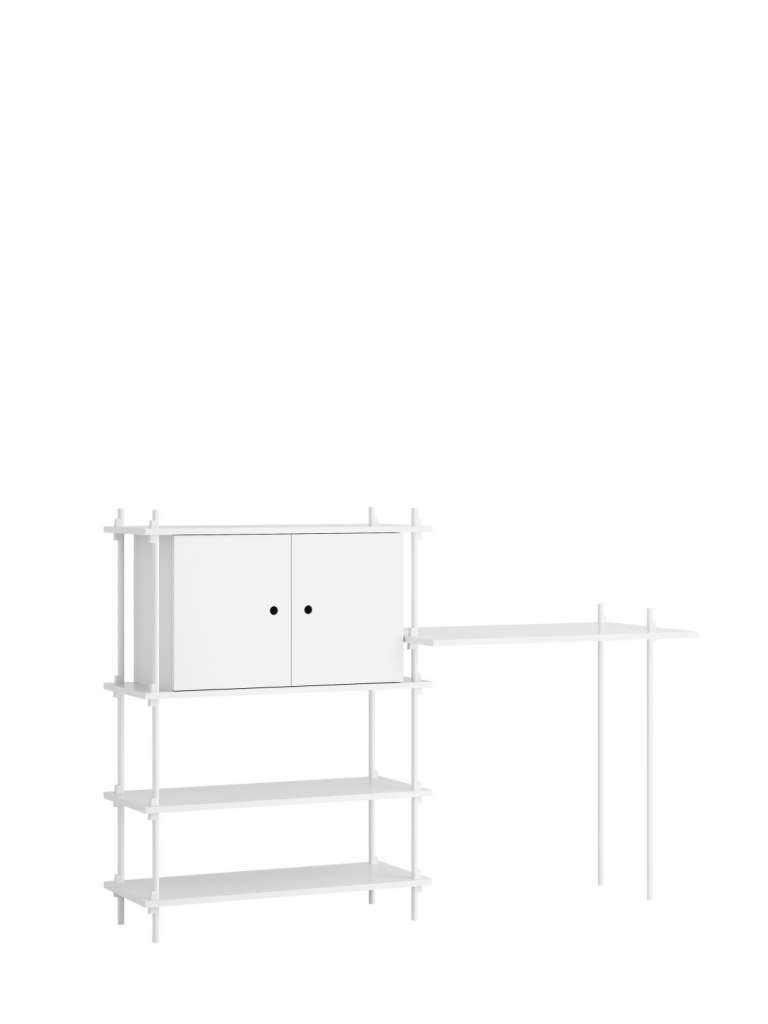 Moebe - Shelving System Set 16 - White