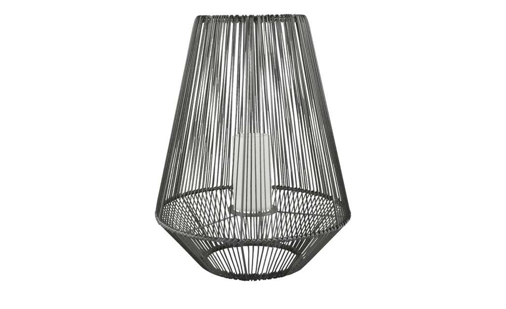 Trio Solar-Außen-Tischleuchte, grau ´groß´ ¦ grauØ: 37.5 Lampen & Leuchten > Außenleuchten - Höffner