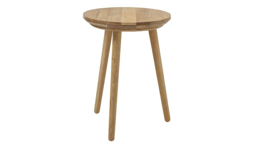 Hocker   Malchin ¦ holzfarben Polstermöbel > Hocker - Höffner