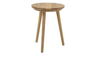 Hocker   Malchin ¦ holzfarben Polstermöbel > Hocker - Höffner
