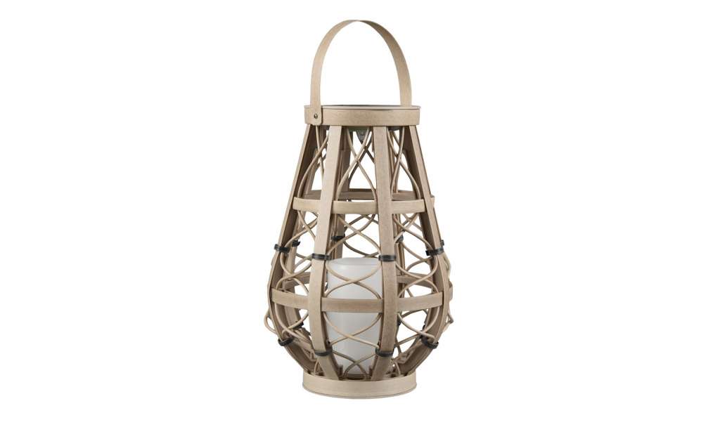 Trio Solar-Aussen-Tischleuchte, beige `klein´ ¦ beigeØ: 27 Lampen & Leuchten > Außenleuchten - Höffner