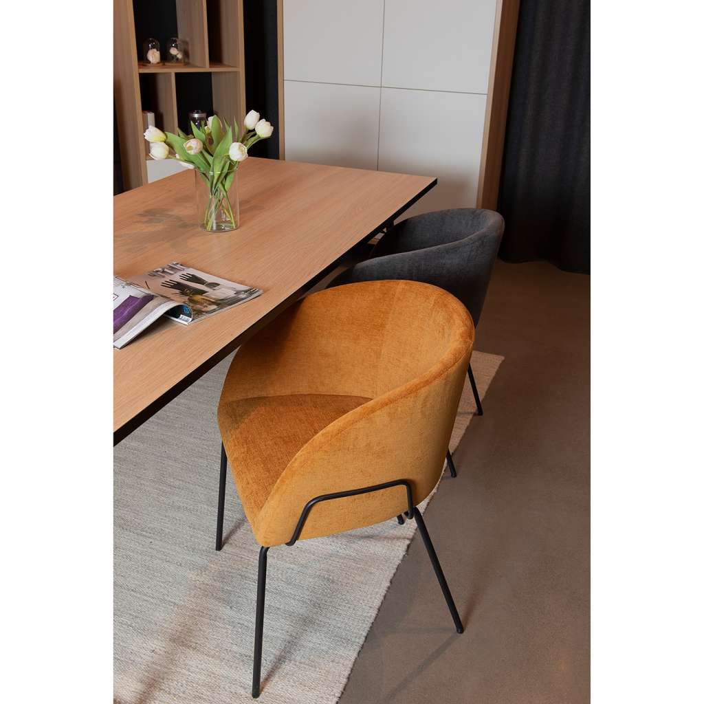 home24 Armlehnenstuhl Bud (2er-Set)