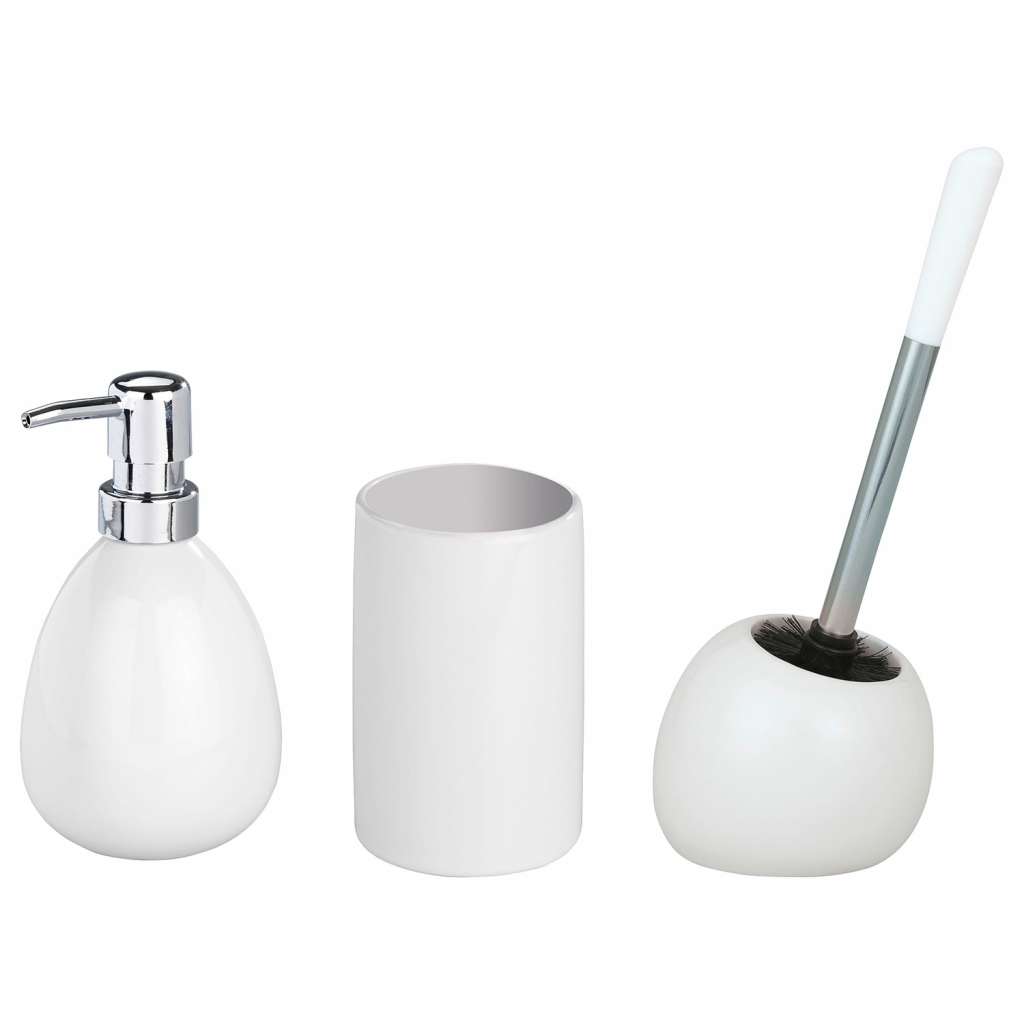 home24 Bad-Accessoire-Set Polaris (3-tlg.)