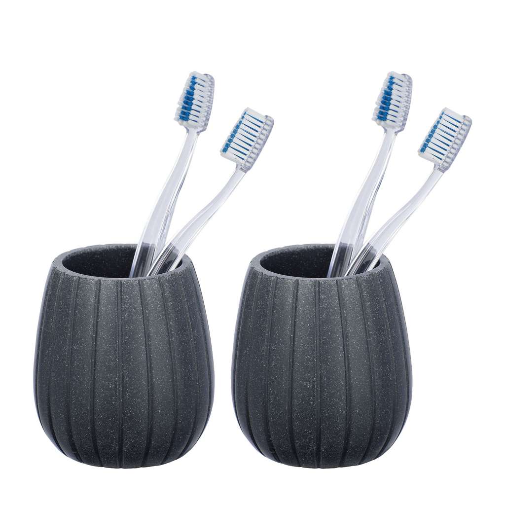 home24 Zahnputzbecher Cantaloup (2er-Set)