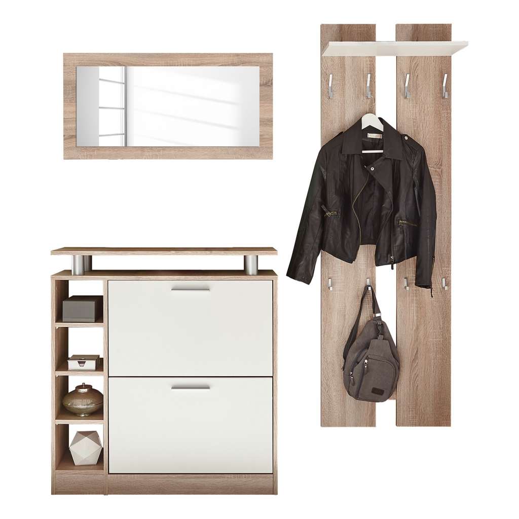 home24 Garderobenset Turja (3-teilig)