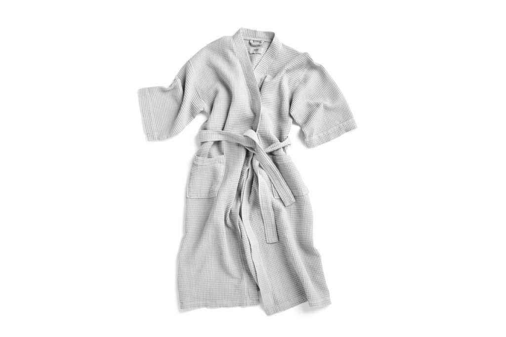 HAY - Waffle Bademantel - grey