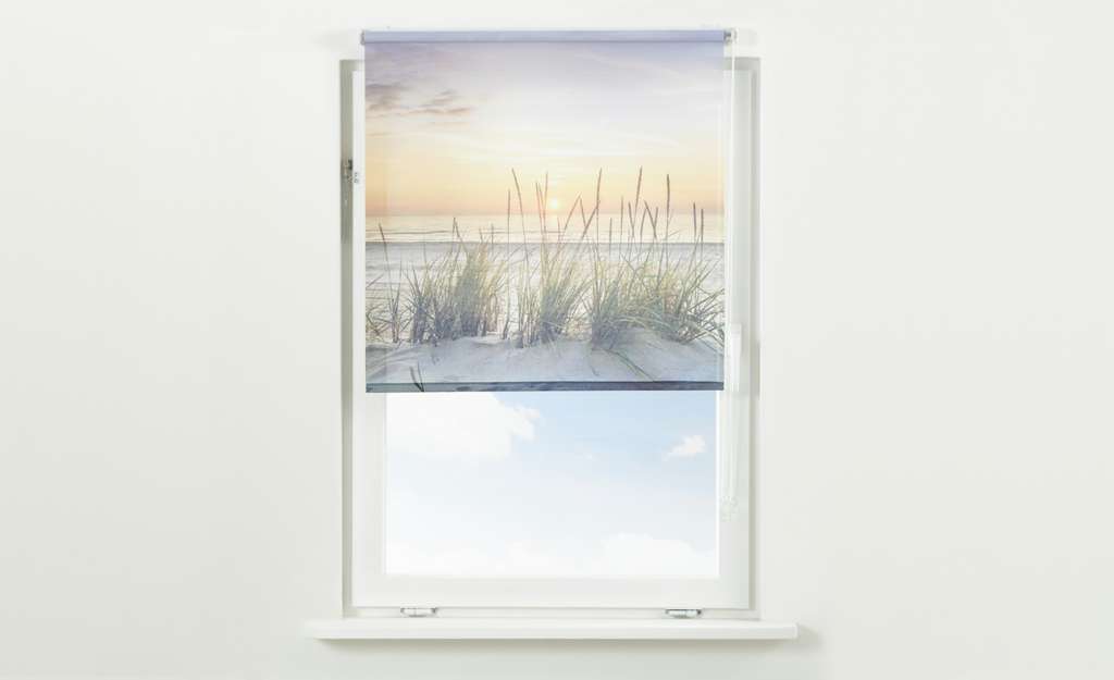 Kettenzugrollo  Evening ¦ mehrfarbig ¦ 100% Polyester Gardinen & Vorhänge > Rollos & Sonnenschutz > Rollos - Höffner