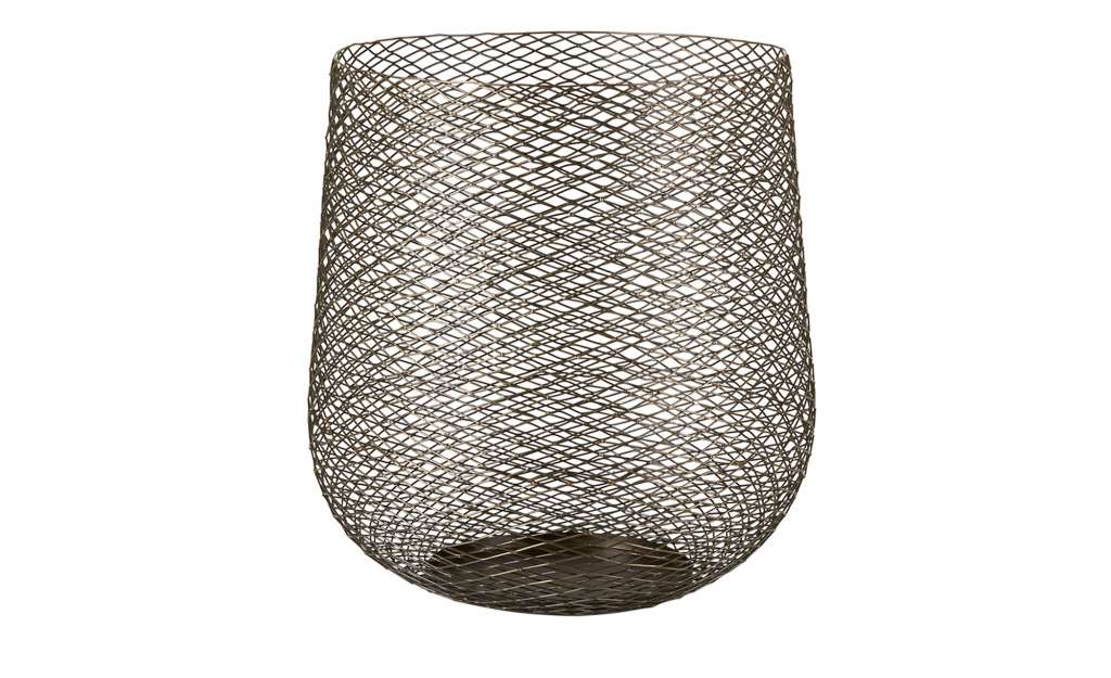 Windlicht ¦ braun ¦ MetallØ: 48 Dekoration > Laternen & Windlichter - Höffner