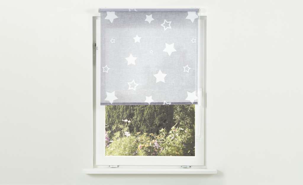 Kettenzugrollo  Starlon ¦ grau ¦ 100% Polyester Gardinen & Vorhänge > Rollos & Sonnenschutz > Rollos - Höffner