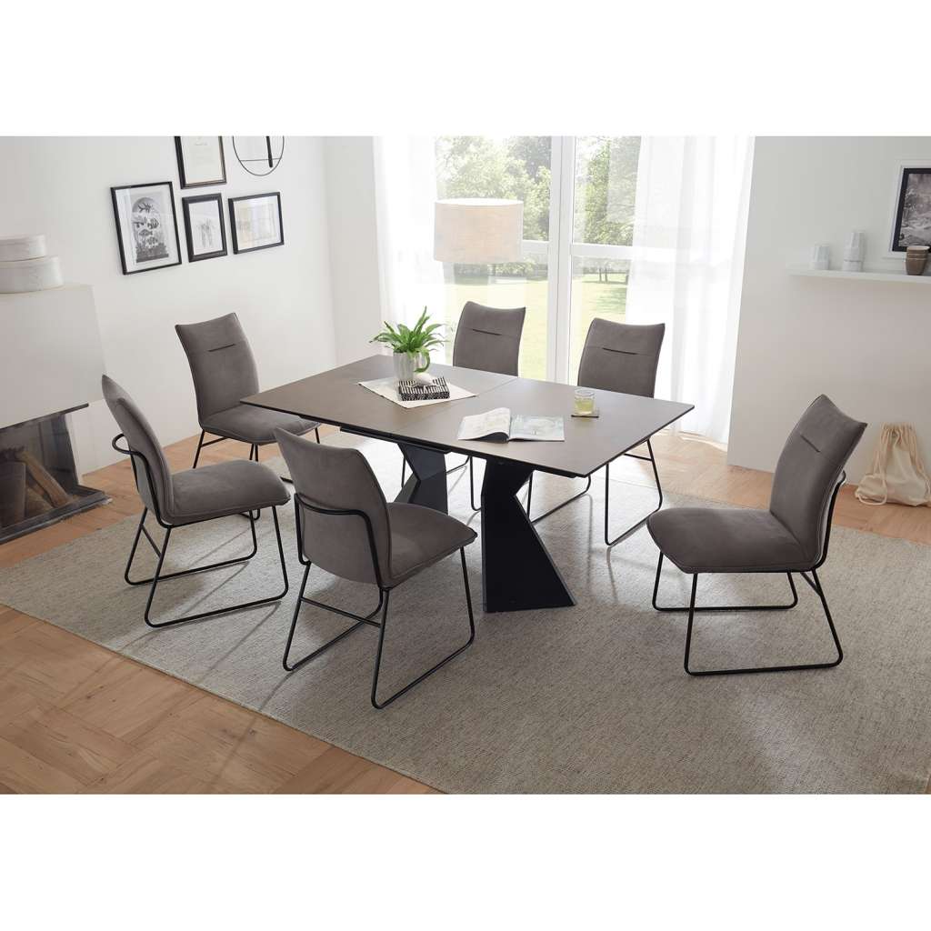 home24 Polsterstuhl Thieux (2er-Set)
