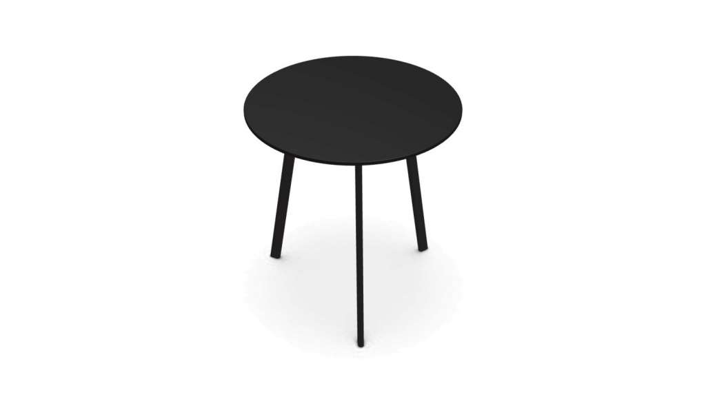 Magis - Striped Tisch - schwarz - Ø70 cm