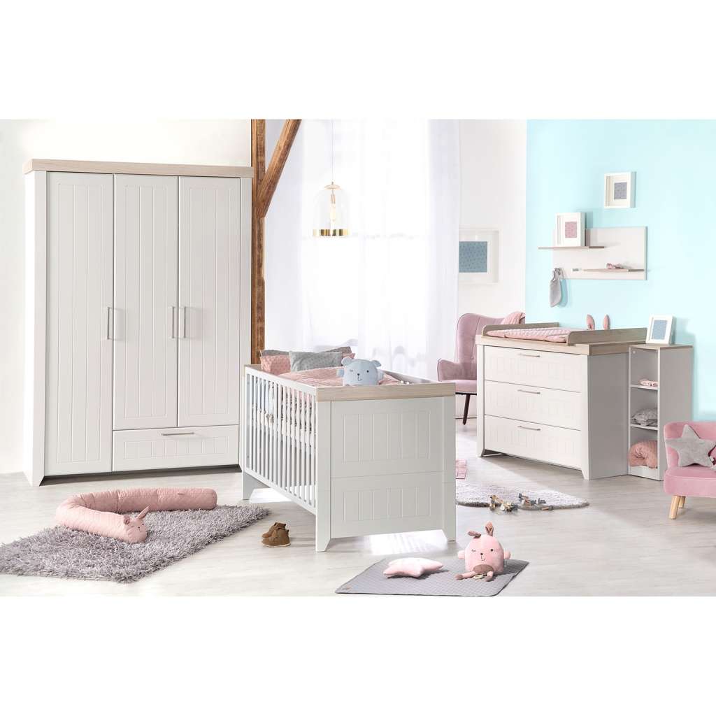 home24 Babyzimmer-Set Helene II (3-teilig)