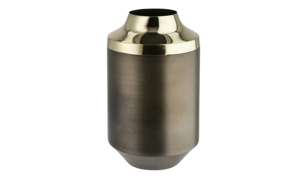 Vase ¦ braun ¦ Metall, StahlØ: 11 Dekoration > Vasen - Höffner