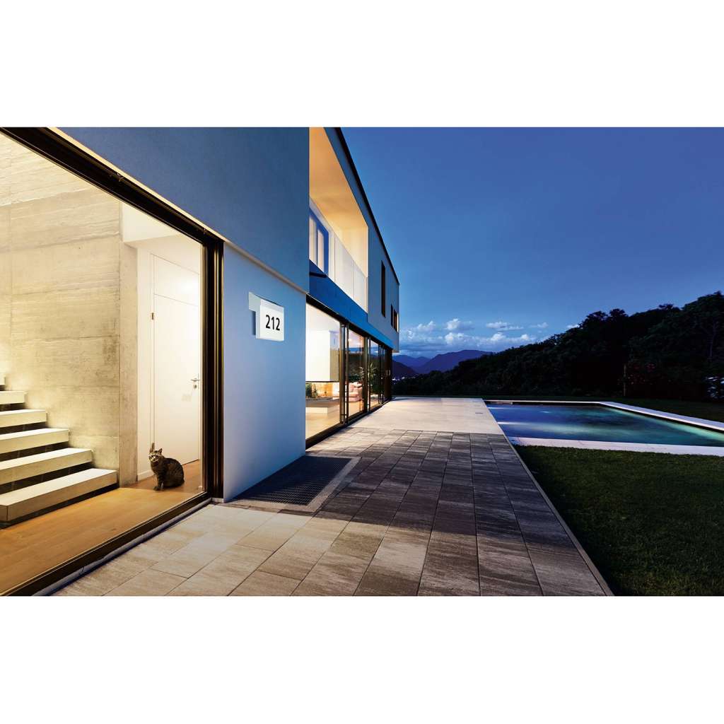 home24 LED-Wandleuchte Lunano