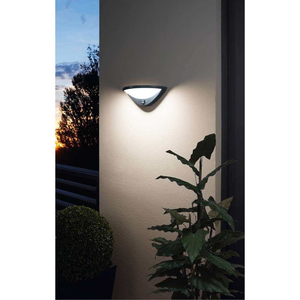 home24 LED-Wandleuchte Belcreda