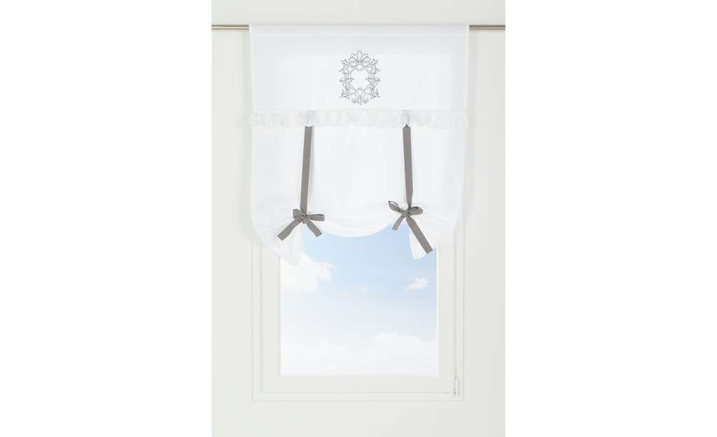 Raffrollo  Siena ¦ weiß ¦ 100% Baumwolle Gardinen & Vorhänge > Rollos & Sonnenschutz > Rollos - Höffner