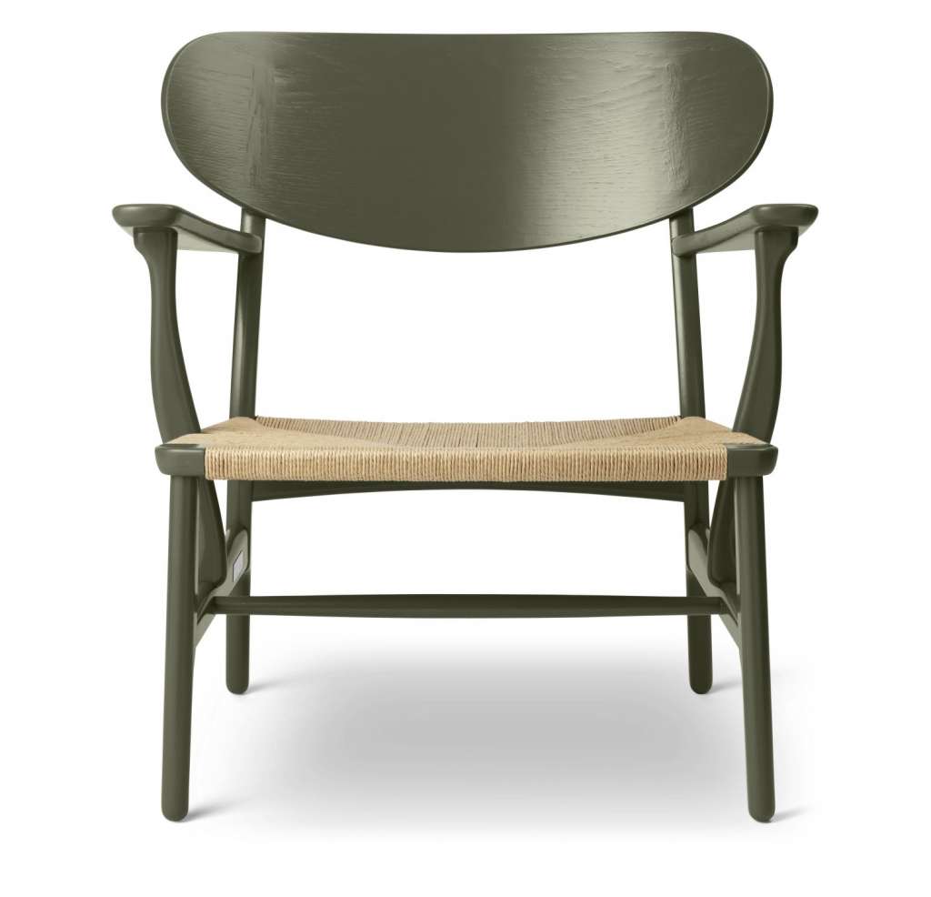 Carl Hansen & Søn - CH22 Sessel Sonderedition Ilse Crawford - seaweed