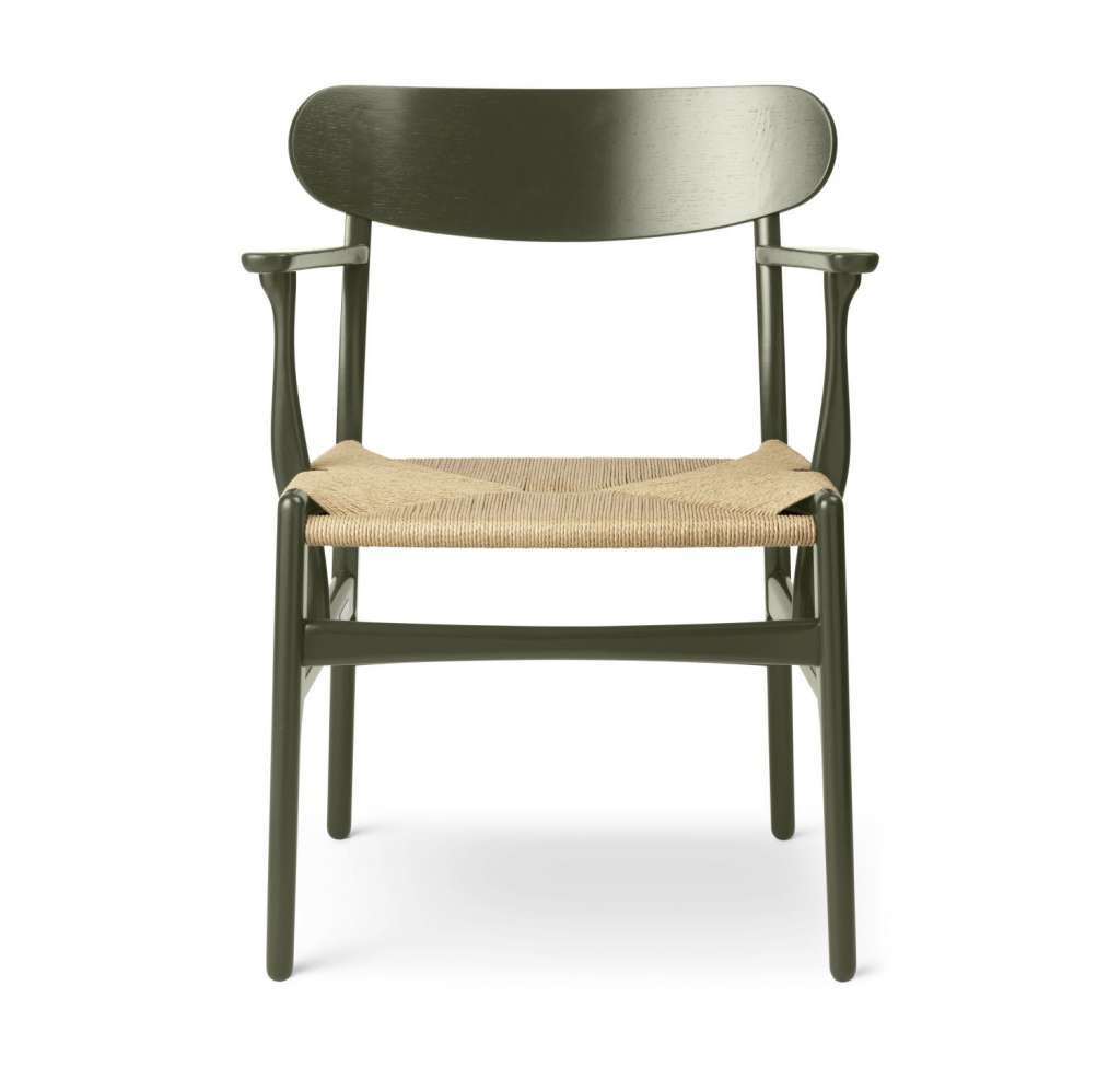 Carl Hansen & Søn - CH26 Stuhl Sonderedition Ilse Crawford - seaweed