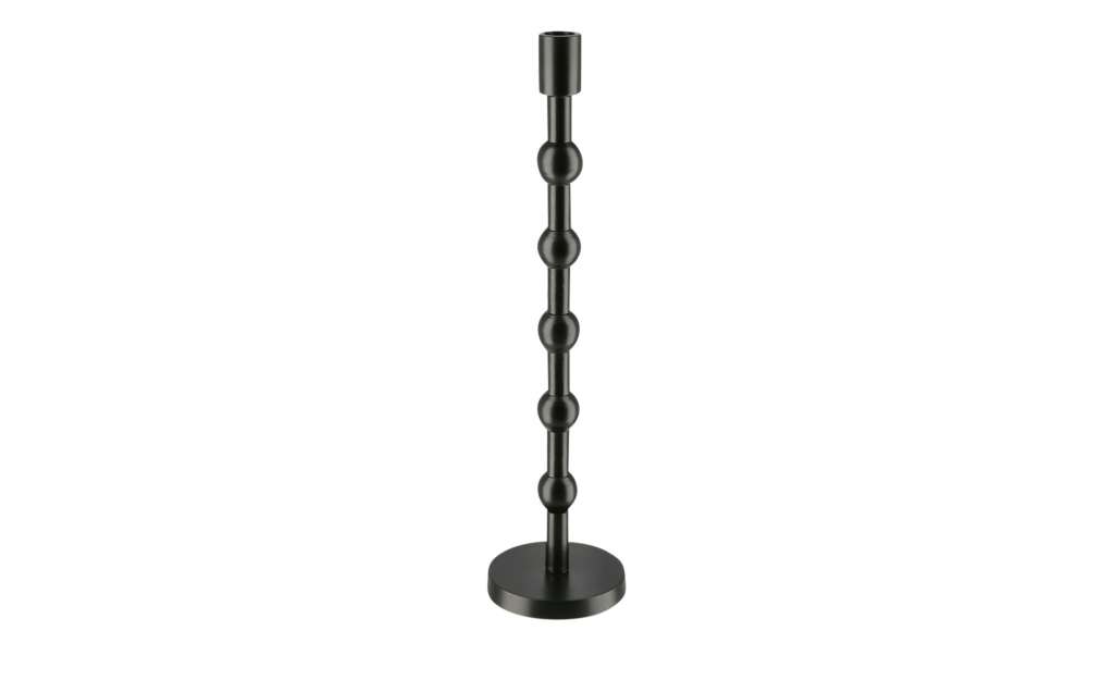 Kerzenhalter ¦ schwarz ¦ MetallØ: 11 Dekoration > Kerzen & Lichter > Kerzenständer - Höffner