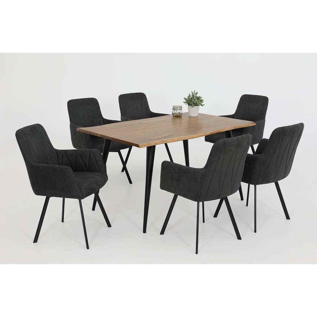home24 Armlehnenstuhl Kivioli (2er-Set)