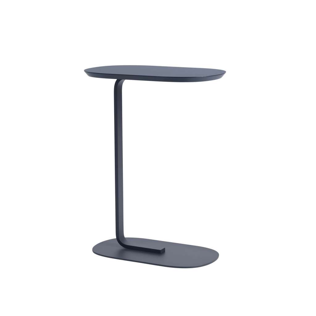 Muuto - Relate Side Tisch - blue-grey - H 73.5